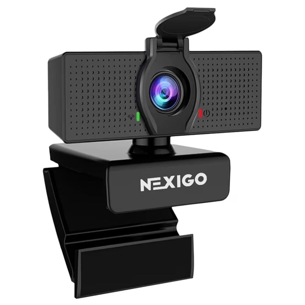NexiGo N60 1080P Webcam with Microphone & Privacy Cover